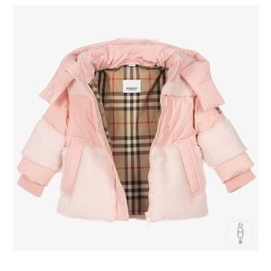 Burberry baby girl jacket